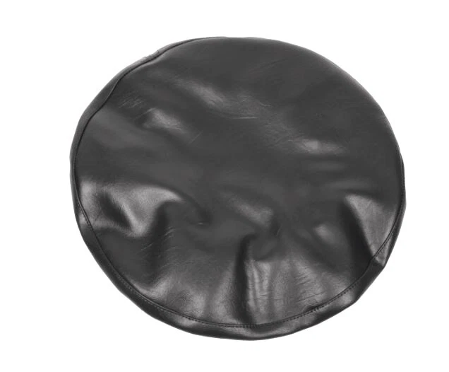 Vespa Lambretta 10" Spare Wheel Cover, Black Vinyl,  Quality Made - Image 1 of 1