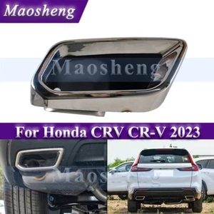 Stainless Steel Left Side Tail Exhaust Pipe Tip For Honda CRV/CR-V 2023 - Picture 1 of 13