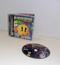 MS. PAC-MAN: MAZE MADNESS - PLAYSTATION 1 PS1 VIDEO GAME COMPLETE TESTED NAMCO