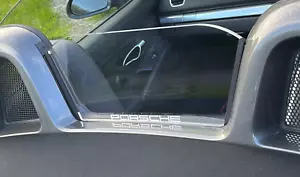 Porsche Boxster 981 / 718 Premium transparent wind deflector - Picture 1 of 4