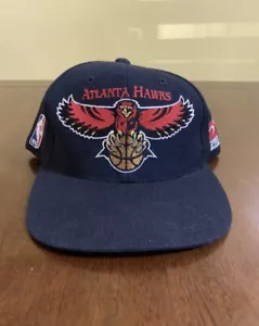 Vintage Sports Specialties Atlanta Hawks Snapback Hat - Picture 1 of 6
