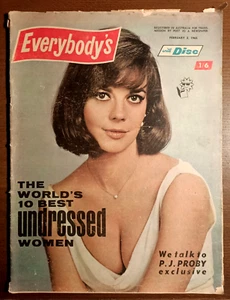 Everybody's with Disc: Feb. 3, 1965 - Vintage Australian Mag - Beatles, PJ Proby - Picture 1 of 9
