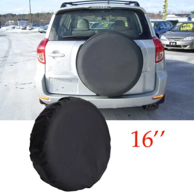 Protector de bolsa de cubierta de neumático de rueda de repuesto para coche Toyota RAV4 16" 29" 30" 31" Foto 1 de 4