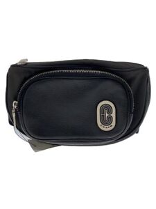 Coach waist bag leather Black 91066 Used