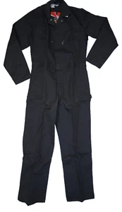 Vintage Key Imperial Mens Green Never Iron Full Zip Workwear Coveralls 40 Long - Picture 1 of 12