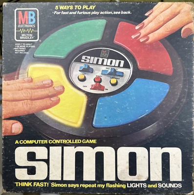 Vintage 1978 Milton Bradley Simon Game Tested with Box and Instructions - Image 1 of 4