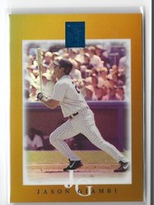 JASON GIAMBI 2003 Topps Tribute #7 Gold Refractor 25/25 SSP NEW YORK YANKEES