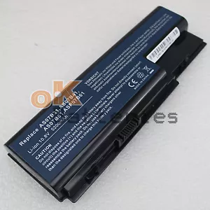 5200mah Battery For Acer Aspire 5520 5720 5920 6930 6920G 7520 7520G AS07B31 - Picture 1 of 4