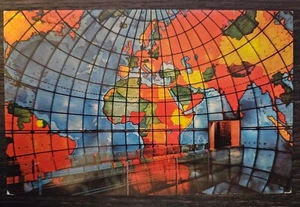 Vintage Postcard Mapparium Eastern Hemisphere Christian Science Publishing  - Picture 1 of 2