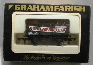 Graham Farish 12013 - 5 Plank Open Wagon Snow & Sons 00 Gauge Mint Boxed + RM48P - Picture 1 of 14