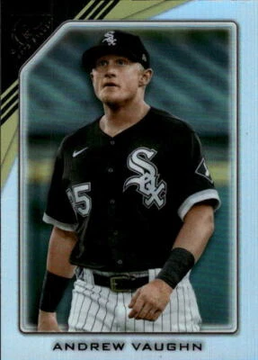 2022 Topps Gallery Andrew Vaughn #63 Rainbow Foil Chicago White Sox 1Y - Image 1 of 2