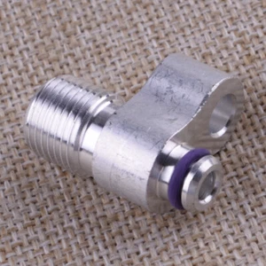 A/C Lines Compressor Drier Condenser Radiator Fitting Adapter for Hose R134a - Picture 1 of 4