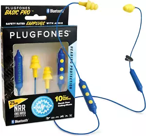 Basic Pro Earplug Headphones Wireless Bluetooth In-Ear Earplug Earbuds 25 Db Noi - Picture 1 of 8