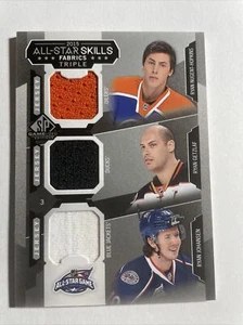 2015-16 SP All-Star Skills Jersey Ryan Nugent-Hopkins Ryan Getzlaf RARE Orange - Picture 1 of 2