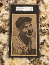 1936 GOUDEY PREMIUMS R314 JOE DIMAGGIO ROOKIE SGC 1.5 CENTERED RARE WIDE PEN RC