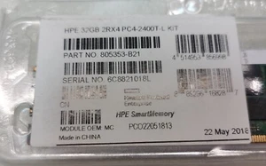 ✅Barrettes Mémoire Serveur Micron MT DDR4 32Gb 2Rx4 PC4-2400T 19200 ECC - Imagen 1 de 2