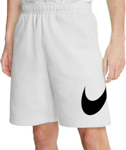 Nike Men's Sportswear Club Short Basketball Graphic White, Sz S - Picture 1 of 4