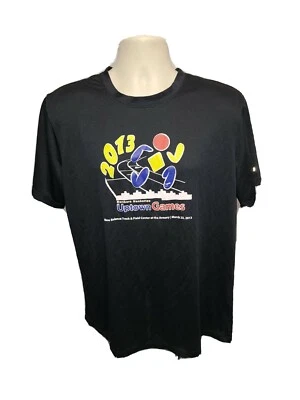 2013 Northern Manhattan Uptown Games Mens Large Black Jersey - Image 1 of 4