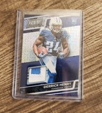 2016 Panini The National VIP Derrick Henry RC Jersey Patch 06/15 SSP! TITANS