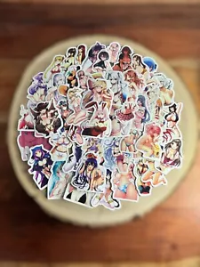 🍀 50 Sexy Anime Girls-Design Anime Animé Bunnys Mädels Waifu Aufkleber Sticker - Bild 1 von 1