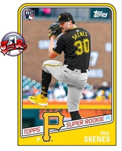 Paul Skenes 2024 Topps Throwback Thursday #107 - Picture 1 of 1