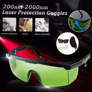 Laserschutzbrille 200nm-2000nm OD4+Stylische Laser Schutzbrille Glasses - Bild 1 von 11