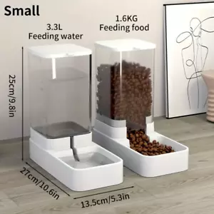 Juego de Comedero Automático y Dispensador de Agua para Perros y Gatos - Imagen 1 de 12