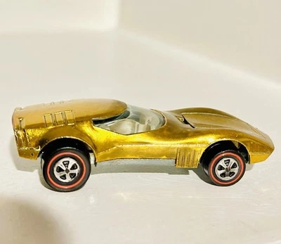 Torero dorado vintage Hot Wheels Redline 1969 limpio. Foto 1 de 4