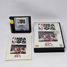 NBA Live 95 (Sega Genesis) CIB COMPLETE & TESTED