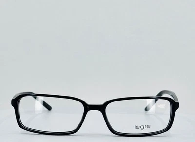 Новый LEGRE LE049 300 черный унисекс прямоугольник полный ободок очки 54-16-140 B:30 - Изображение 1 из 4