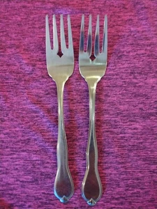 Cambridge Silver Kimberly 2 forchette per insalata inox - Foto 1 di 3