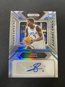 2024-25 Panini Prizm Draft Picks NBA Adem Bona Rookie RC Auto Silver Prizm 76ers - Bild 1 von 2