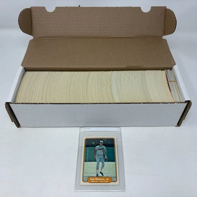 1982 Fleer Baseball Complete Set Cal Ripken Jr Rookie Card HIGH GRADE - Image 1 of 4