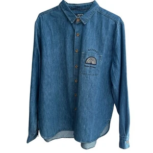 Camisa Banks Journal Oliver Avenue Hawaii manga larga abotonada para hombre XL NUEVA CON ETIQUETAS - Imagen 1 de 12