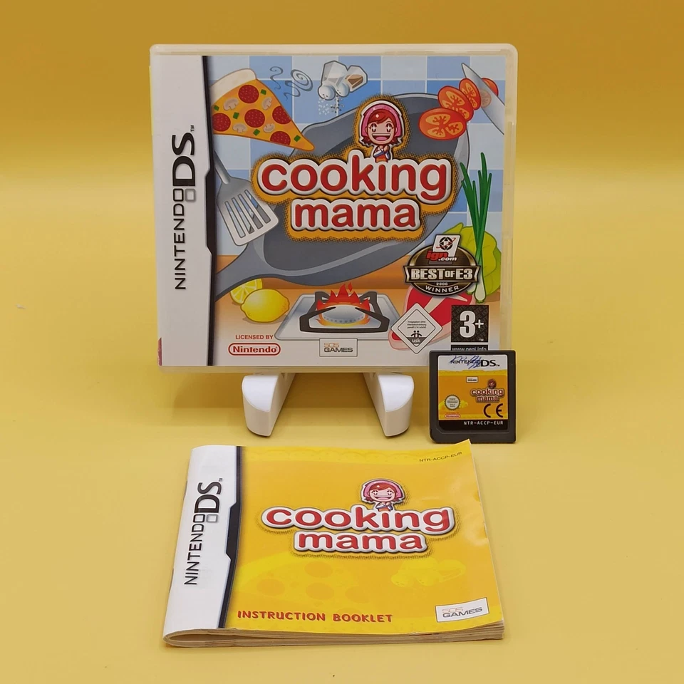Cooking Mama Nintendo DS PAL ITA COMPLETO Manuale Incluso Edizione EUR - Immagine 1 di 4