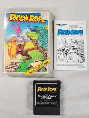 Roc 'N Rope (Colecovision,  1983) Complete in Box CIB Tested - Image 1 of 4