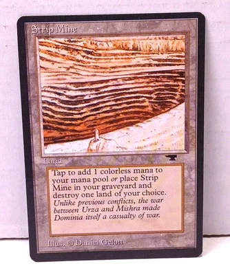 MTG Antiquities Strip Mine Tower NM - Image 1 of 4