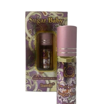Sugar Baby 6ml Concentrated Roll On Perfume Oil/Attar By Surrati (KSA)