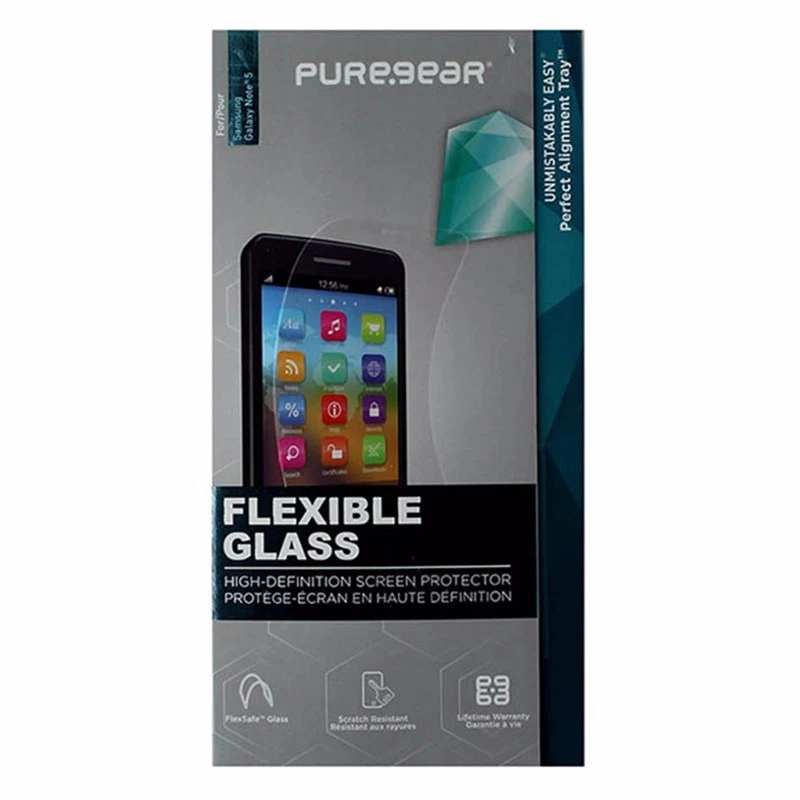 PureGear Flexible Glass HD Screen Protector for Samsung Galaxy Note5 - Clear - Image 1 of 1