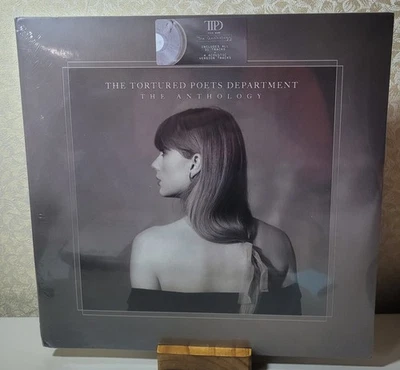 Taylor Swift, Tortured Poets Department: ANTHOLOGY (Vinyl, 4LP) -NEW Mnr Slv Dmg - Image 1 of 4