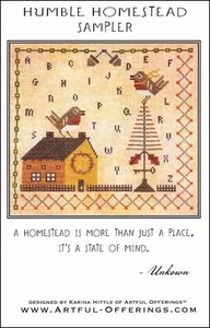 Humble Homestead Sampler~Artful Offerings - Picture 1 of 1