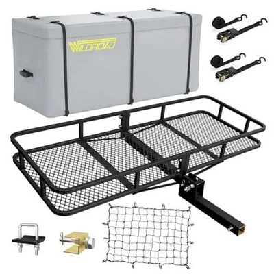  Combo de cesta portadora de carga enganche 60" x 24" x 6" 500 libras 60" Foto 1 de 4