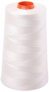 USA 50wt Cotton Thread 6,452yd-Chalk, Chalk - Picture 1 of 1