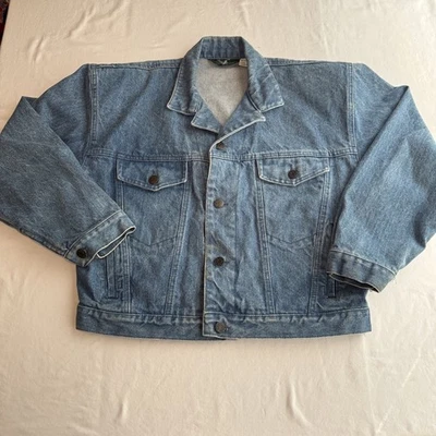 Abrigo Chaqueta Vaquera Vintage Hunt Club Azul Jean Western Ropa de Trabajo Invierno Mediana Foto 1 de 4