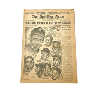 The Sporting News August 17, 1960 Baseball Newspaper Magazine– Williams, Mantle - Picture 1 of 4