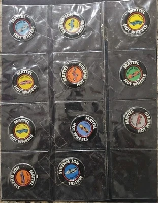 1968 Hot Wheels Red Line Button Collection - 11 Total - Image 1 of 4