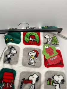 Erdnüsse Weihnachten Snoopy Woodstock Comic Berkshire 60 x 70 Deckenüberwurf NEU - Bild 1 von 6