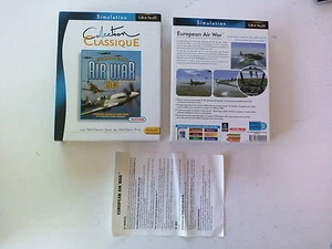 Big Box grosse boite/notice pour jeu European Air war 1943 PC FR - Imagen 1 de 2