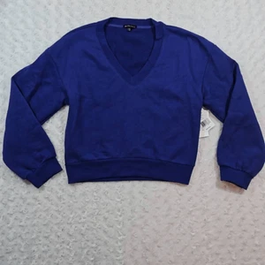 Sudadera suéter Beyond Yoga Put Together azul zafiro para mujer talla pequeña - Imagen 1 de 6