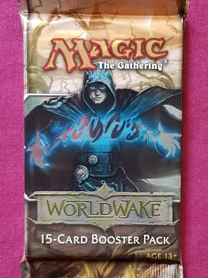 Magic The Gathering WORLDWAKE New Sealed Booster Pack MTG - Image 1 of 4